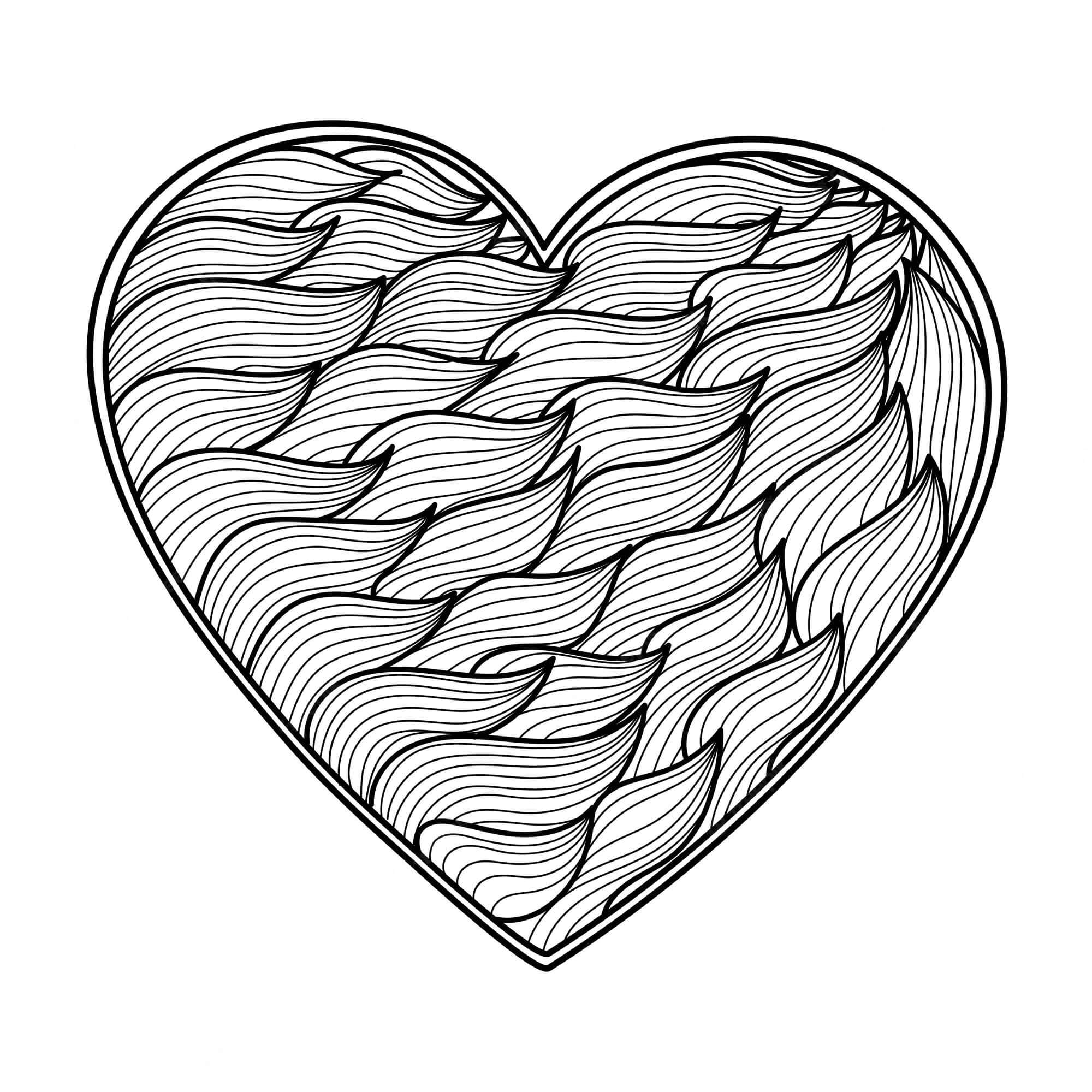 Mandalas Cœur 65